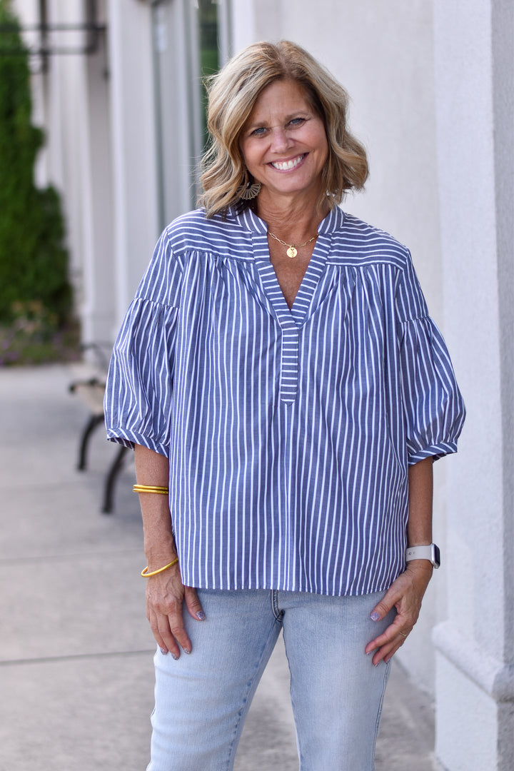 Horizon Stripe Top