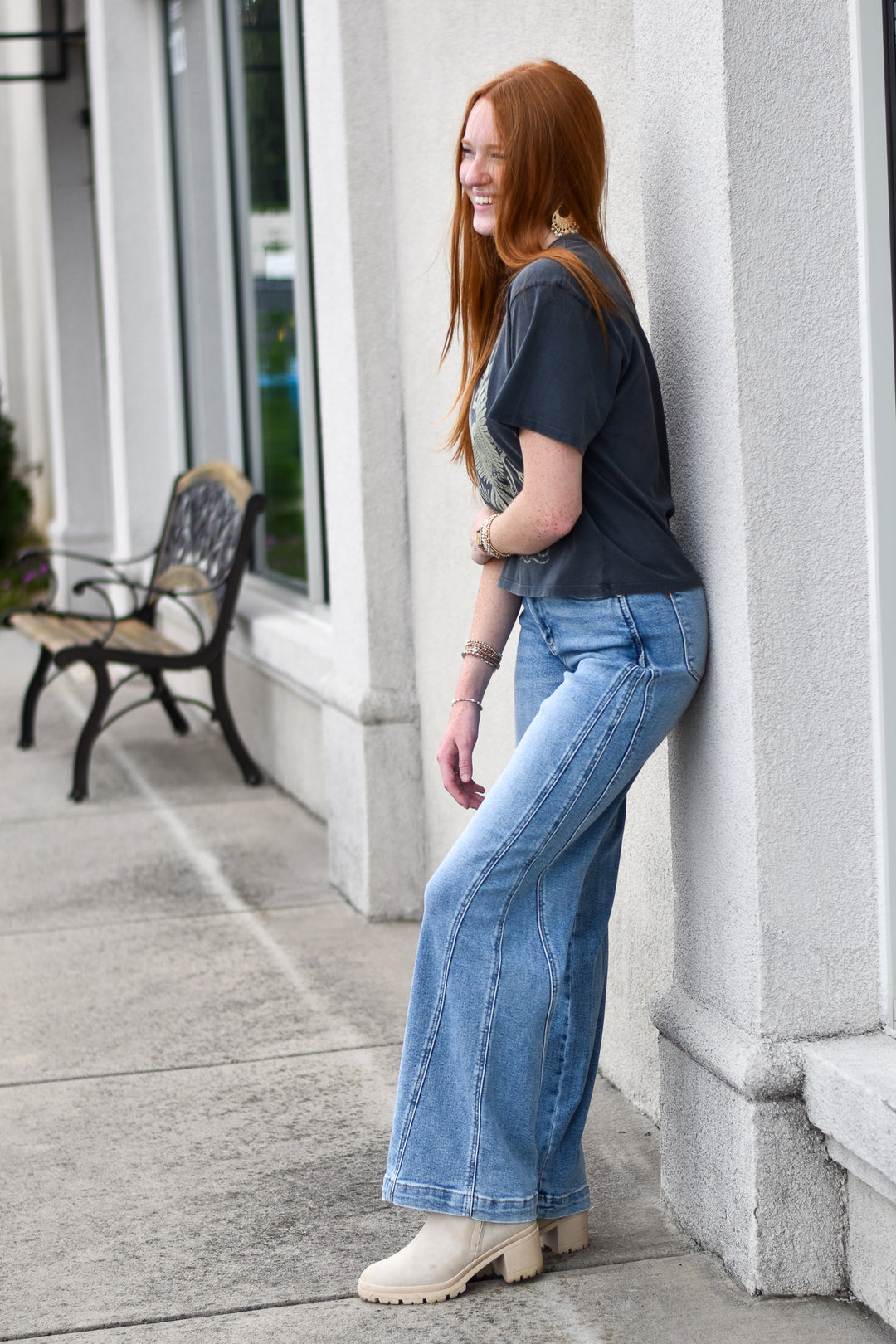 Judy Blue Retro Wide Leg Jean