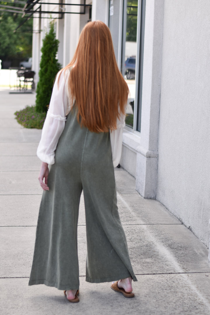 Milly Mineral Wash Jumpsuit