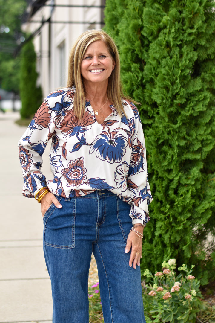 Charlie B Blossom Blouse