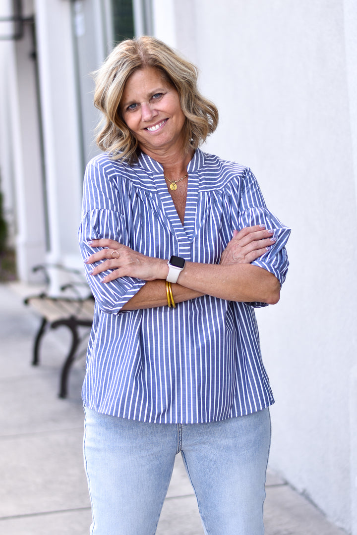Horizon Stripe Top
