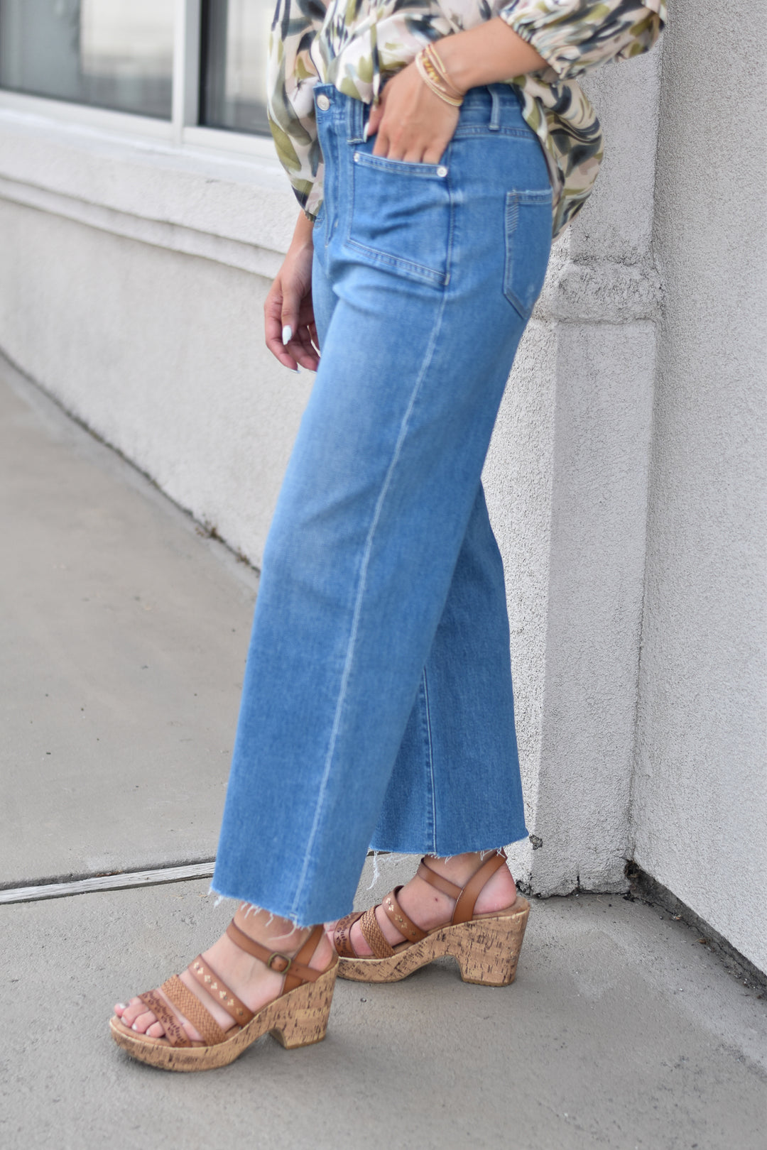 Fina Cropped Denim Jeans