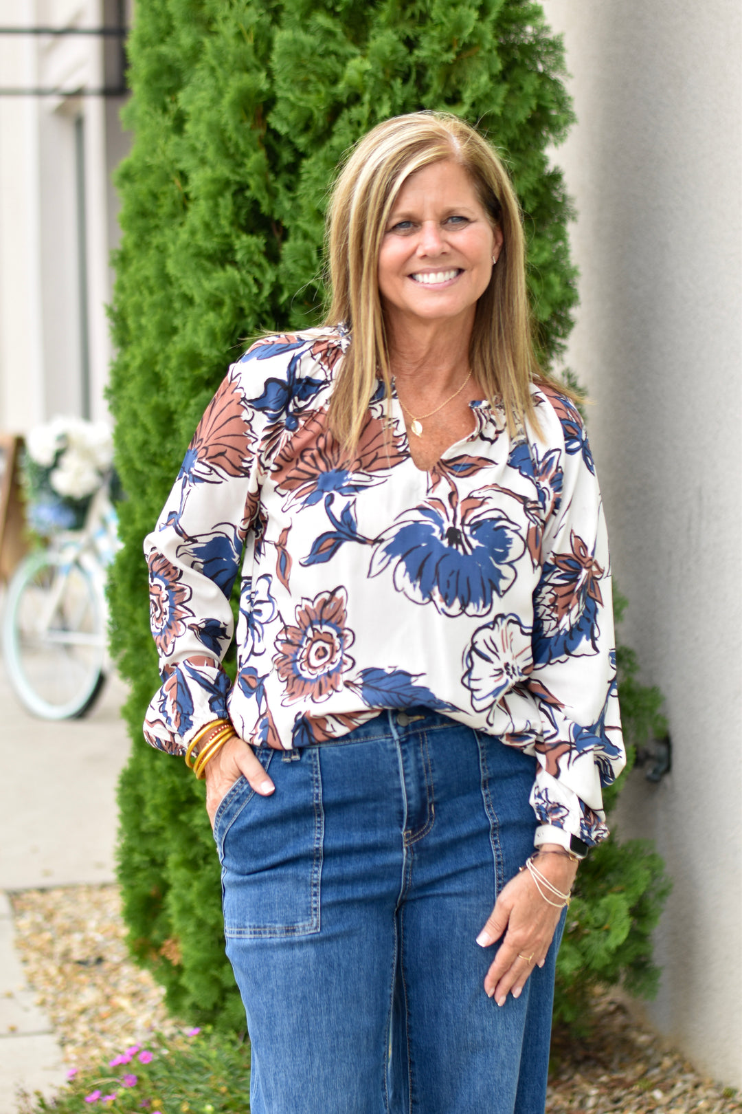 Charlie B Blossom Blouse