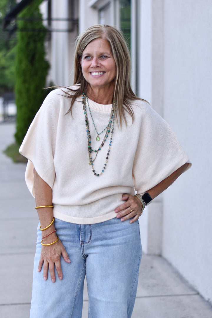 Umgee Daydream Poncho Sweater