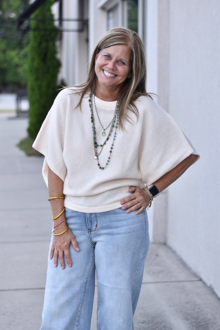 Umgee Daydream Poncho Sweater