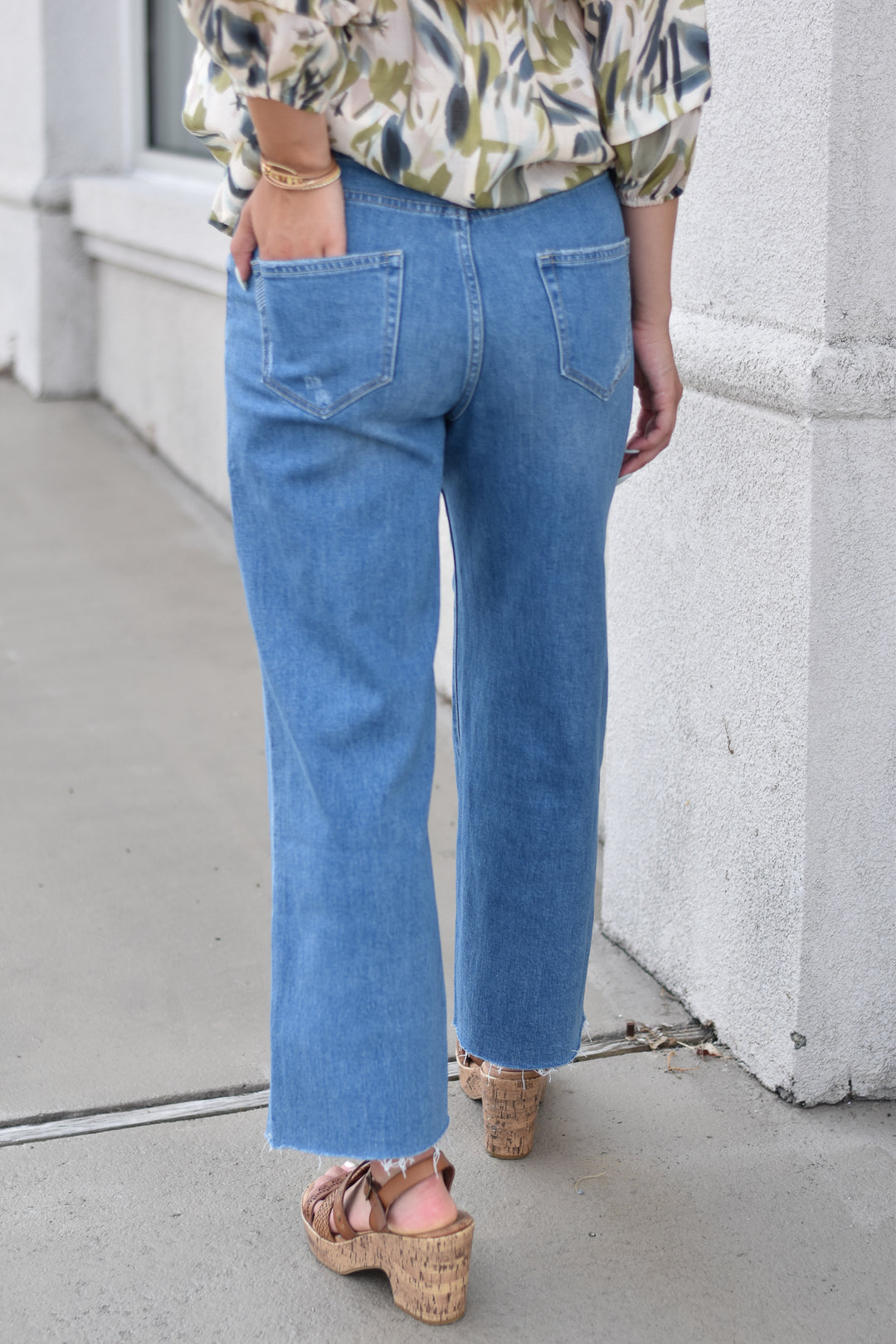 Fina Cropped Denim Jeans