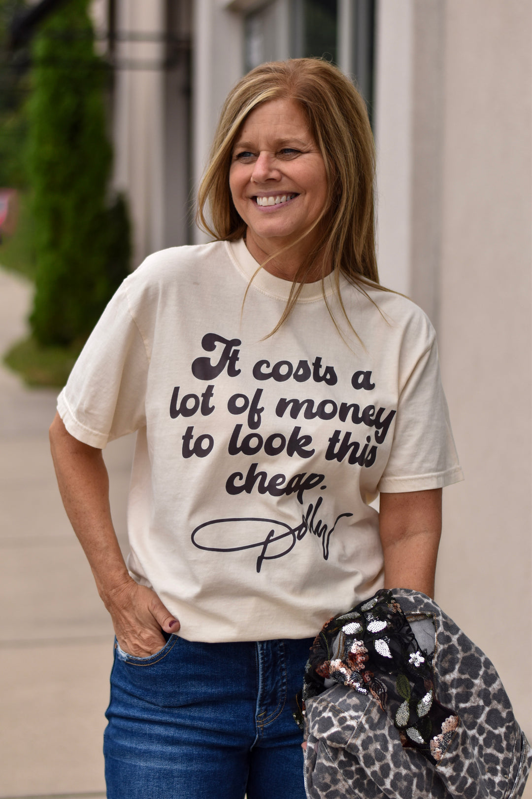 Look This Cheap Dolly Graphic Tee