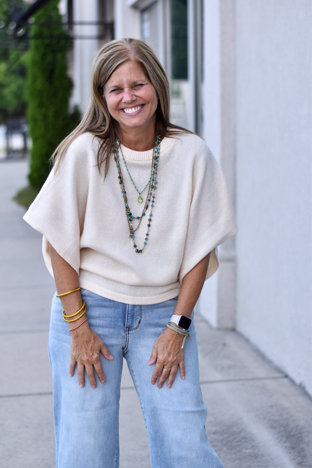 Umgee Daydream Poncho Sweater
