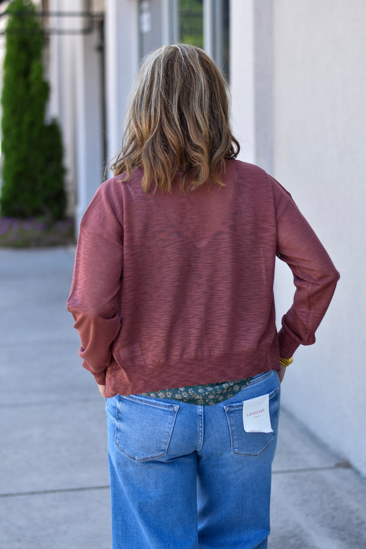 Featherlight Knit Cardigan
