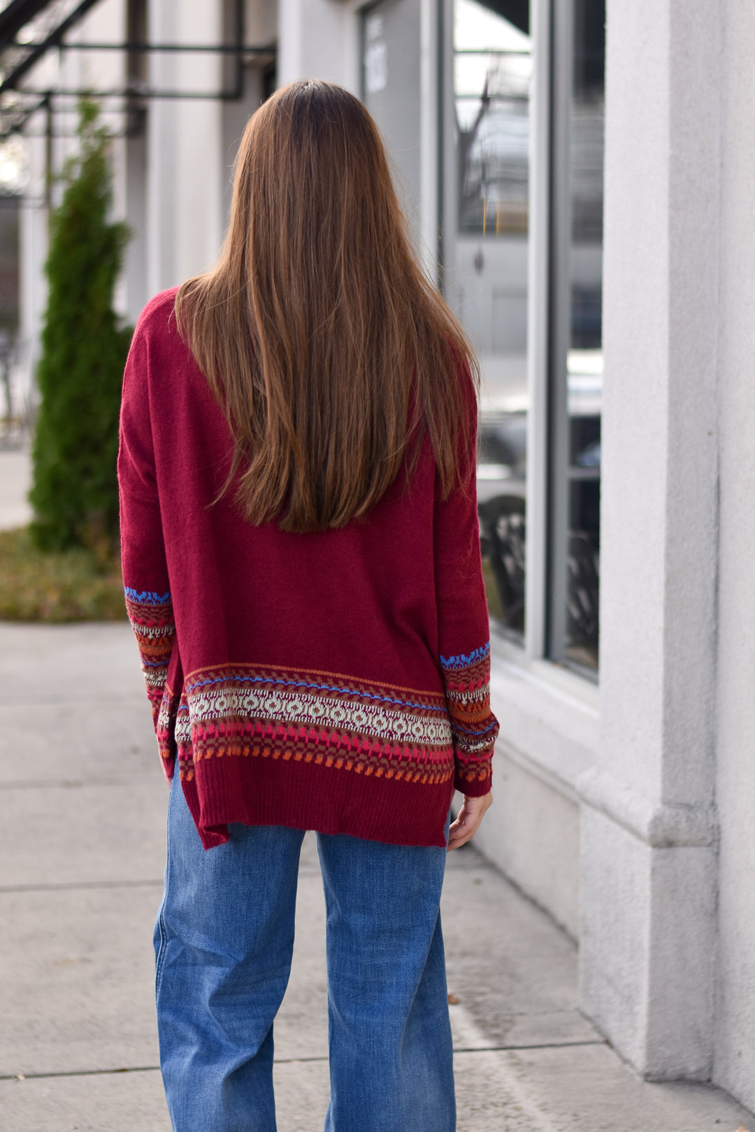 Fair Isle Jacquard Sweater