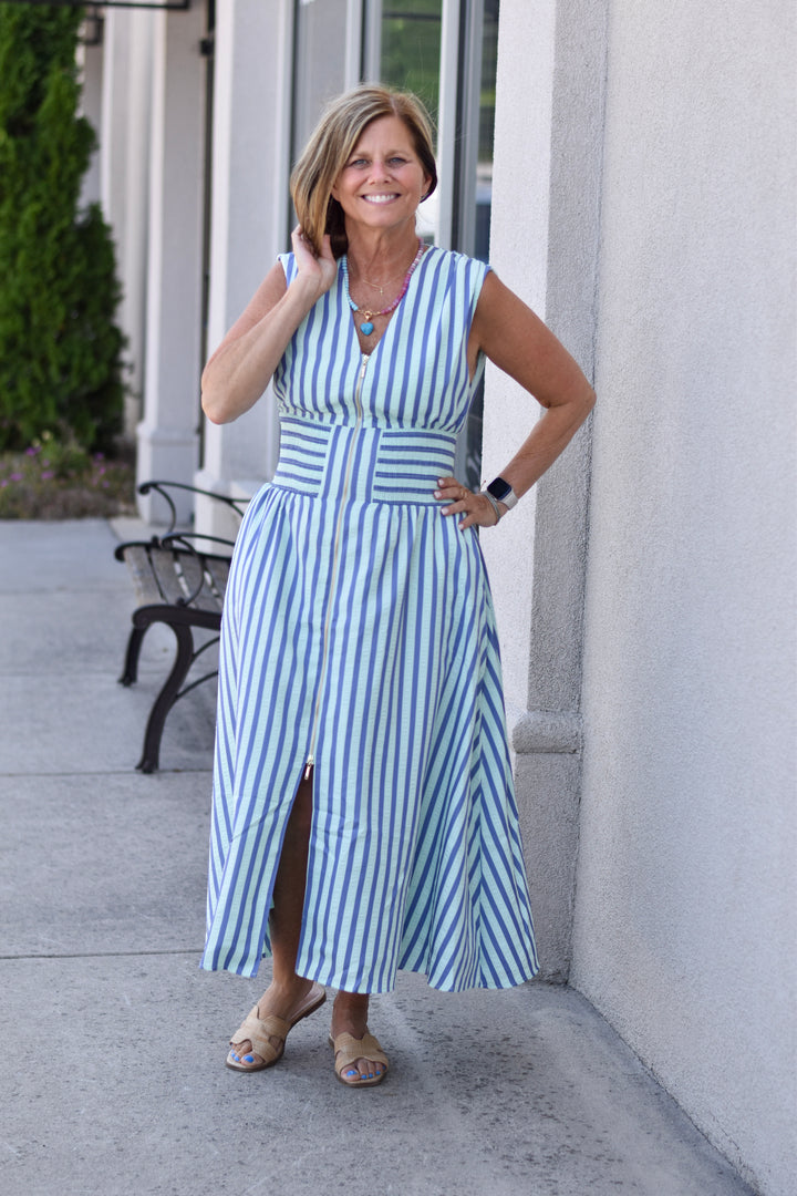 THML Weekend Getaway Stripe Dress