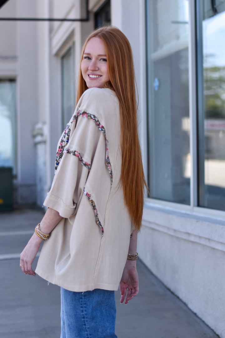 Peace Mineral Washed Top