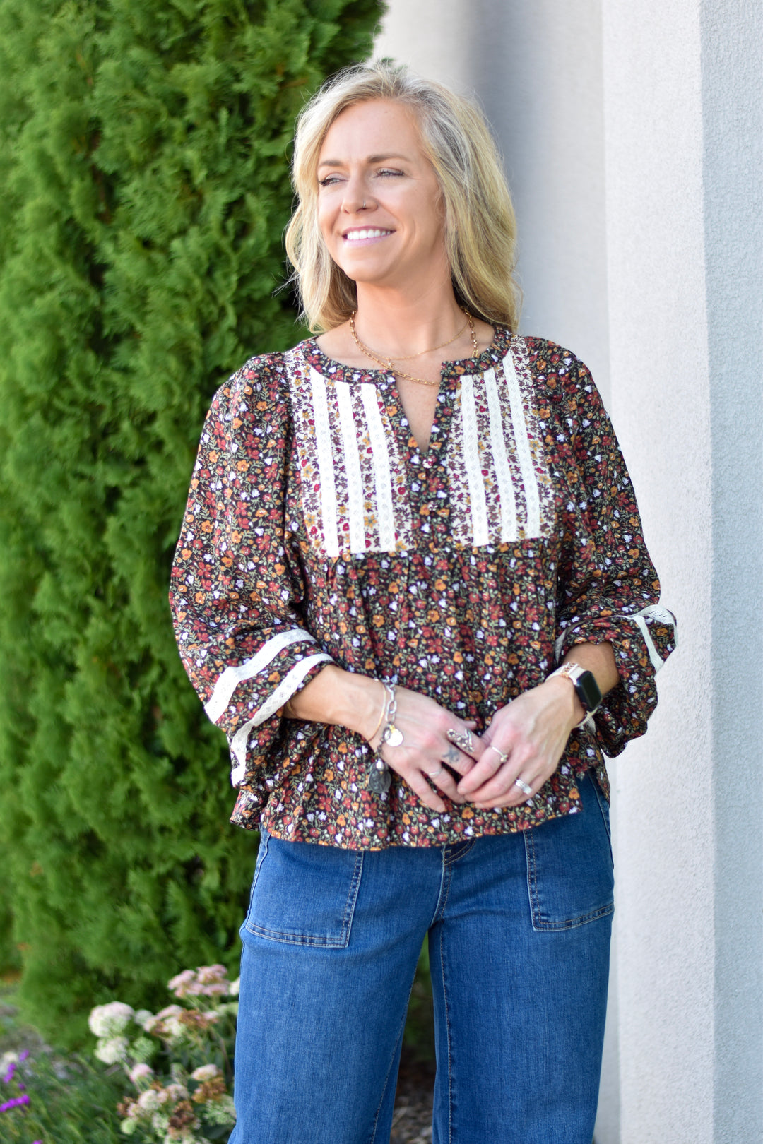 Dark Romance Peplum Blouse