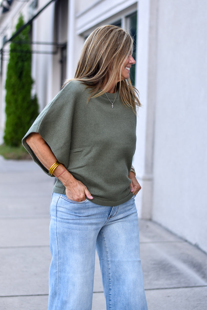Umgee Daydream Poncho Sweater