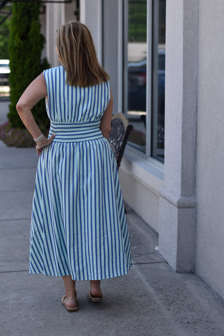 THML Weekend Getaway Stripe Dress