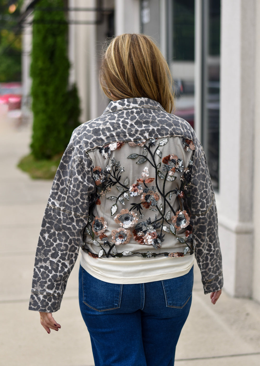Wildflower After Dark Leopard Jacket