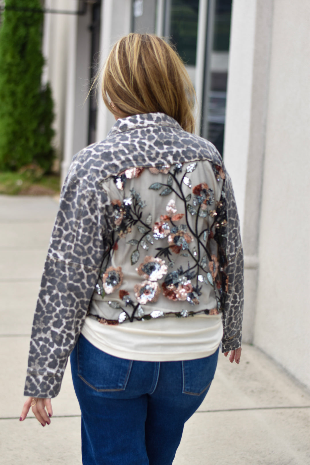 Wildflower After Dark Leopard Jacket