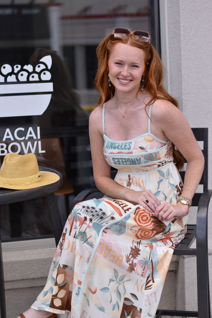 Beach Day Midi Dres