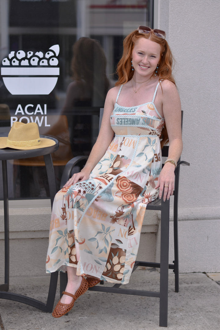 Beach Day Midi Dres