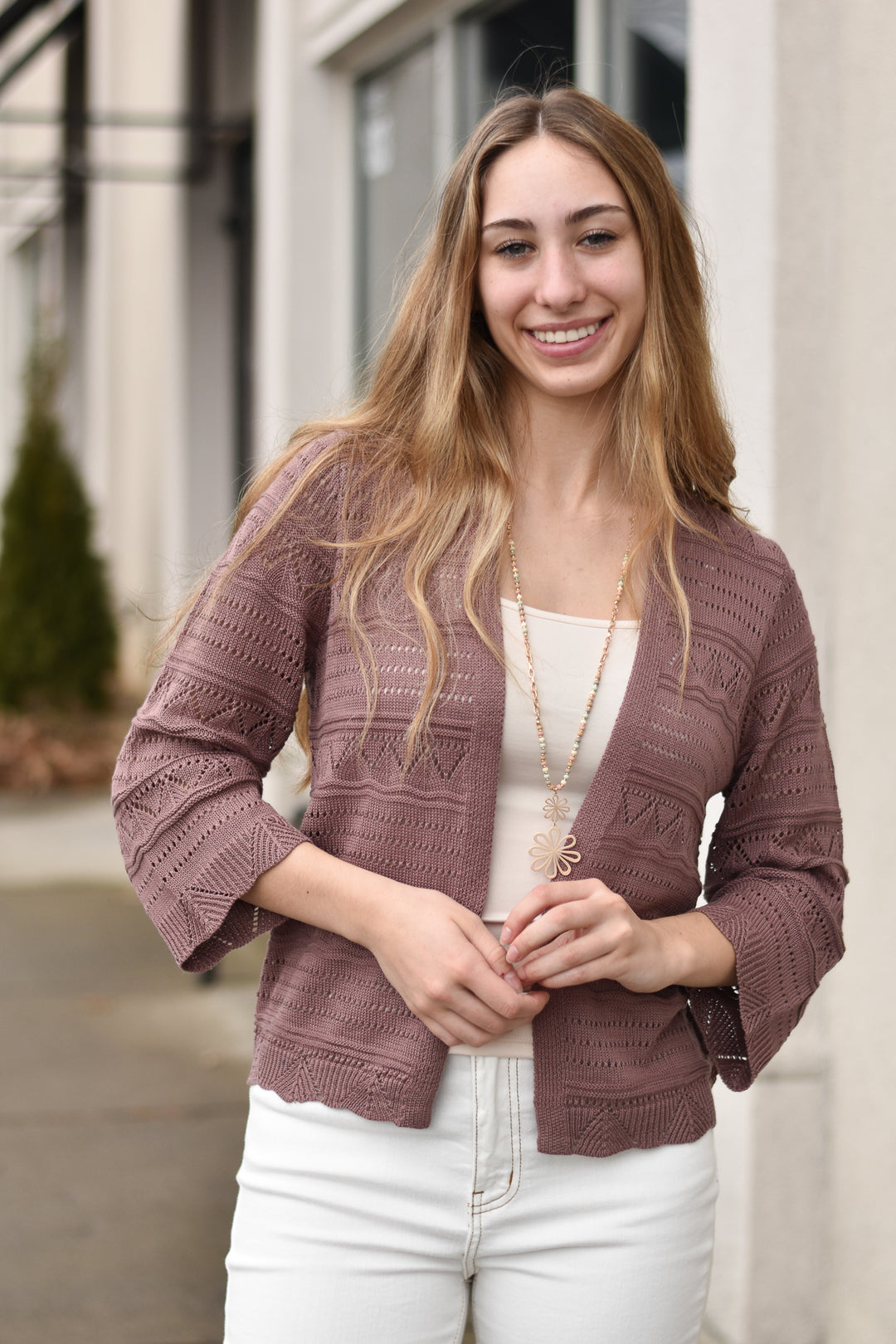 Whispering Crochet Cardigan