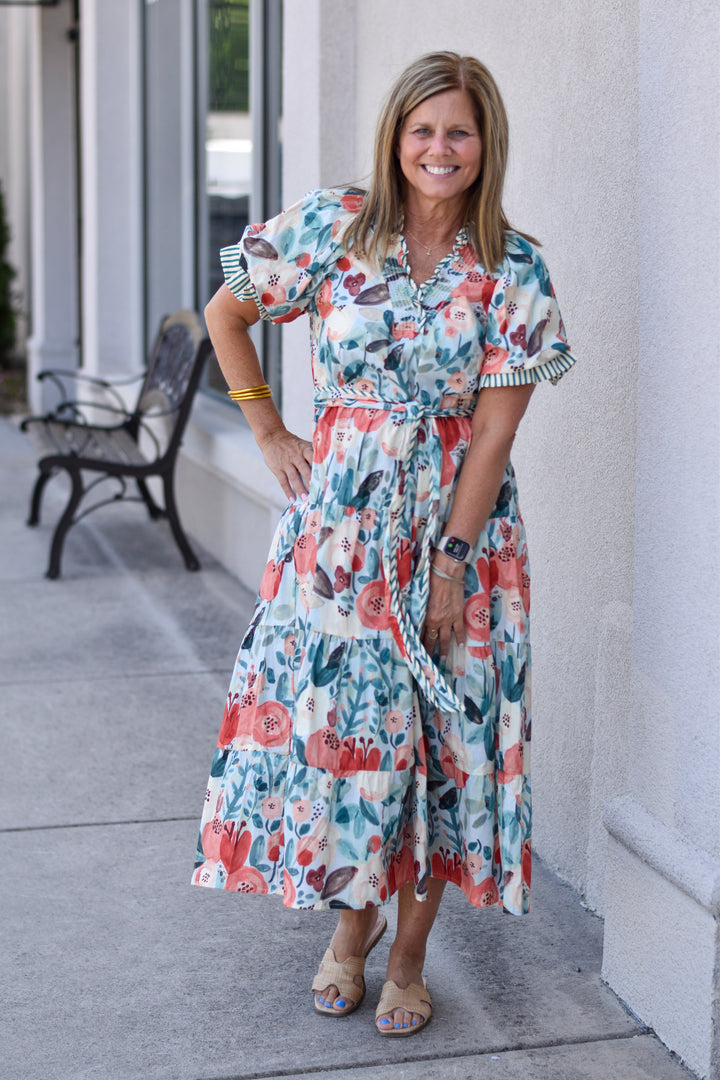 Garden Stroll Midi Dress