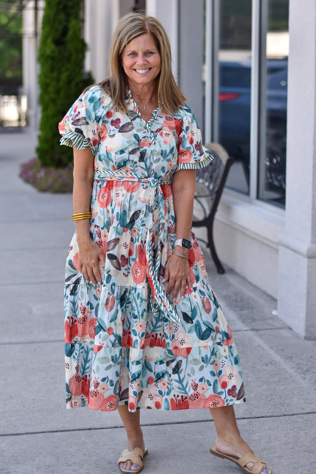 Garden Stroll Midi Dress
