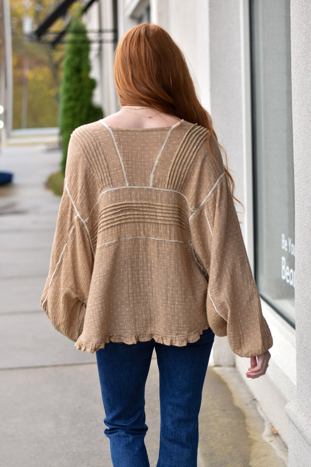 Dotted Dreams Gauze Top