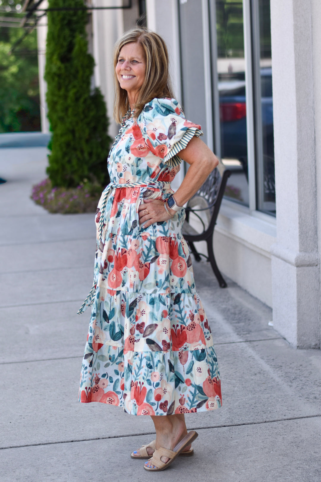 Garden Stroll Midi Dress