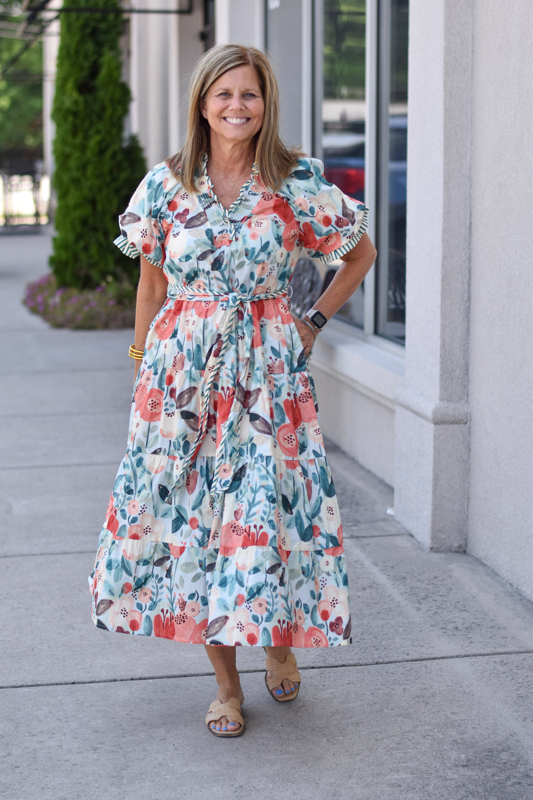 Garden Stroll Midi Dress