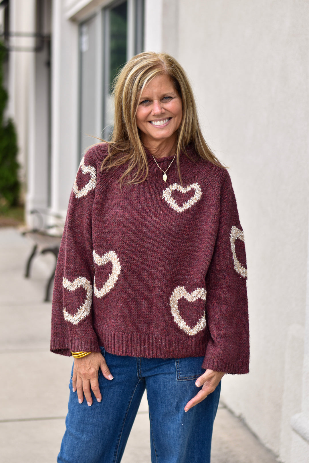 Charlie B Heart to Heart Sweater
