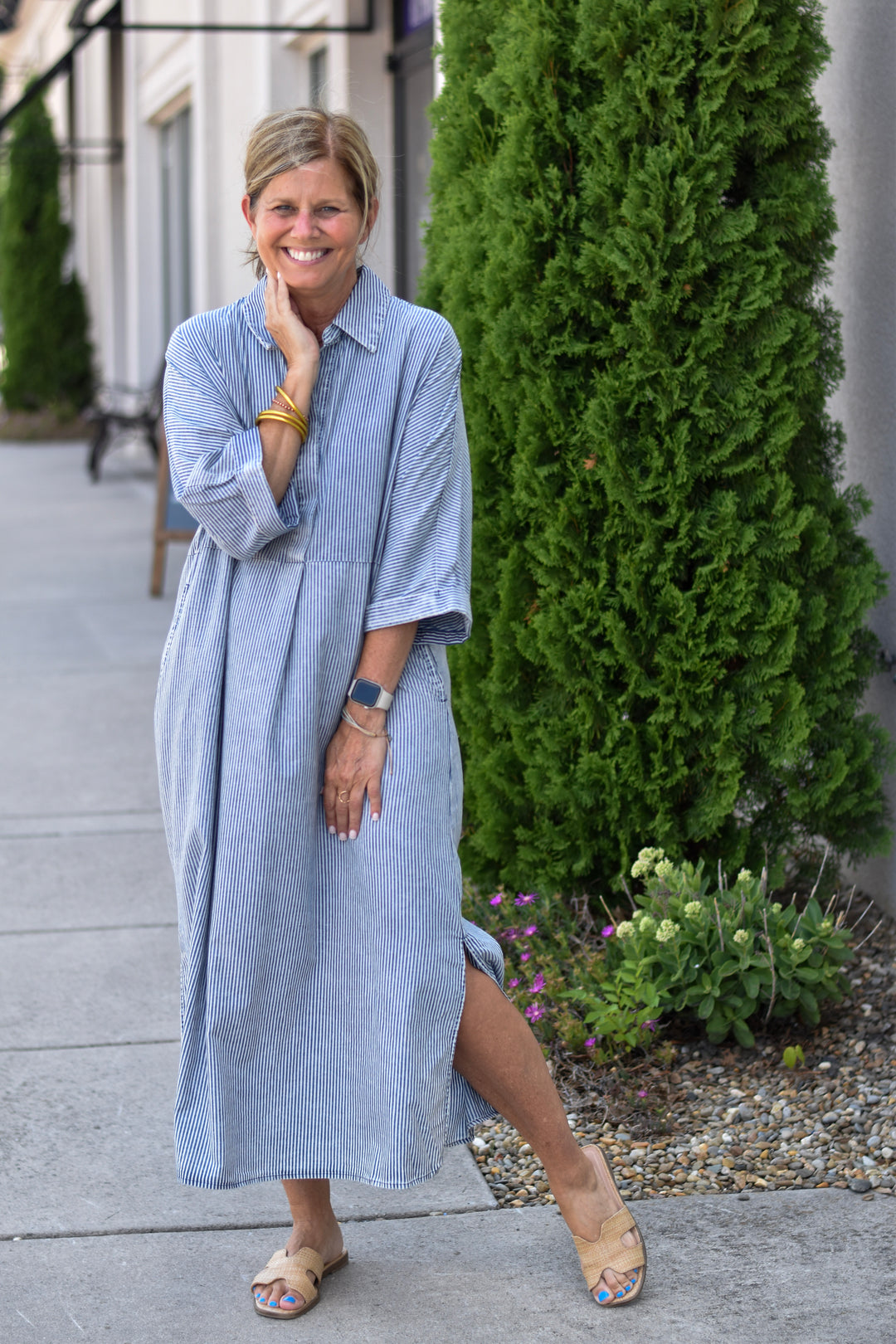 harbor blue dress Harbor Blue Dress Bleu Hanger