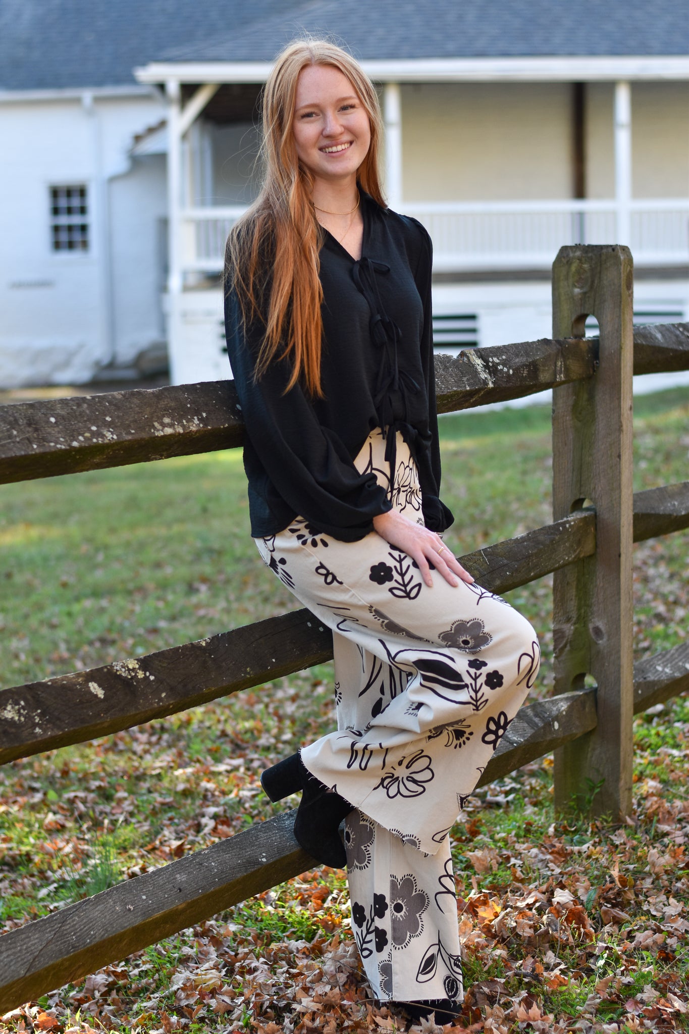 Tales Of Time Embroidered Top