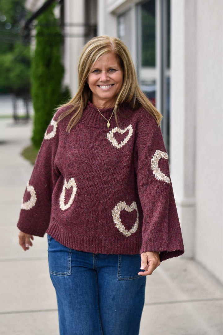 Charlie B Heart to Heart Sweater