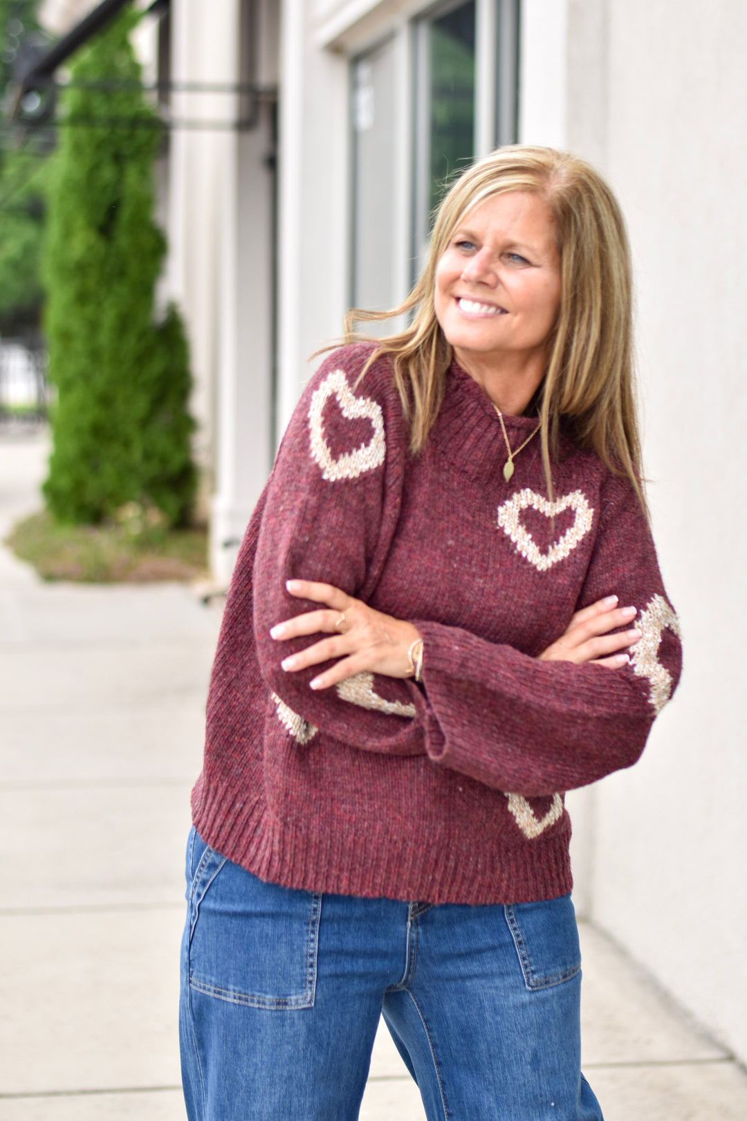 Charlie B Heart to Heart Sweater