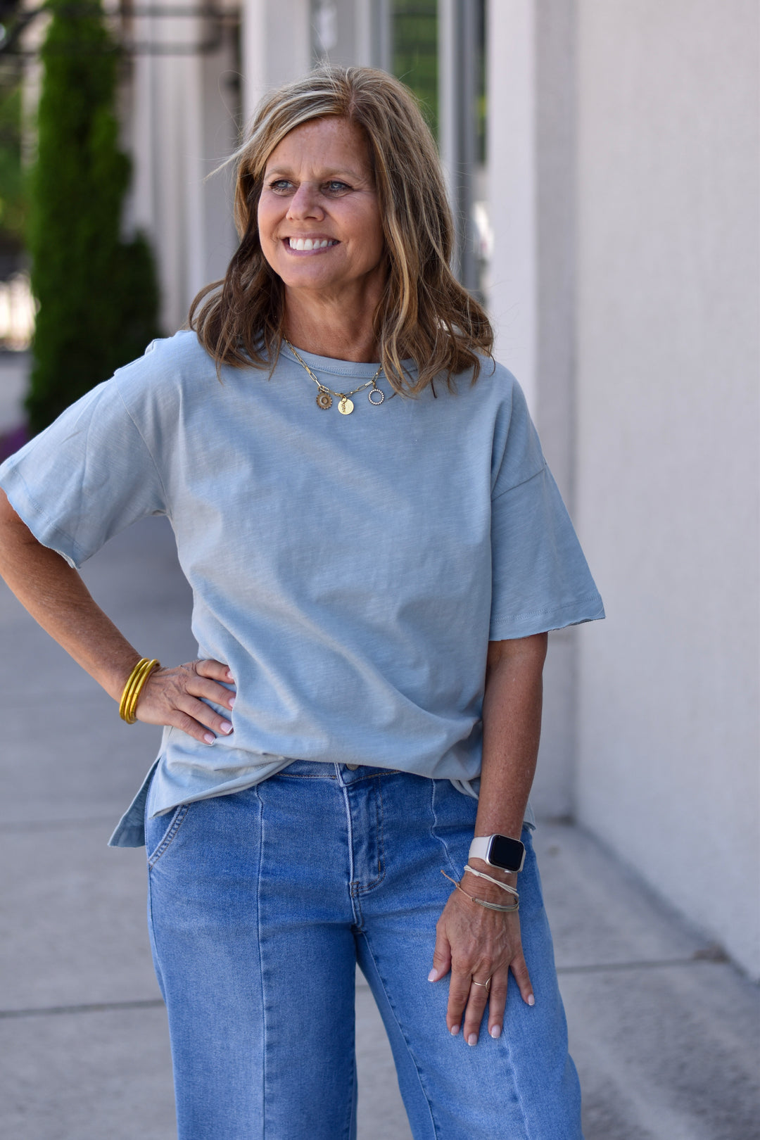 Free Spirit Butterfly Boxy Tee