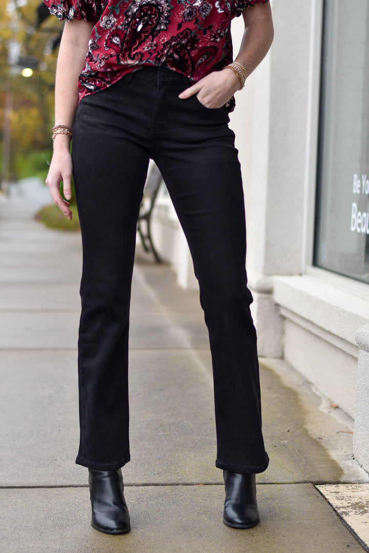 Vervet Mid-Rise Bootcut Jeans