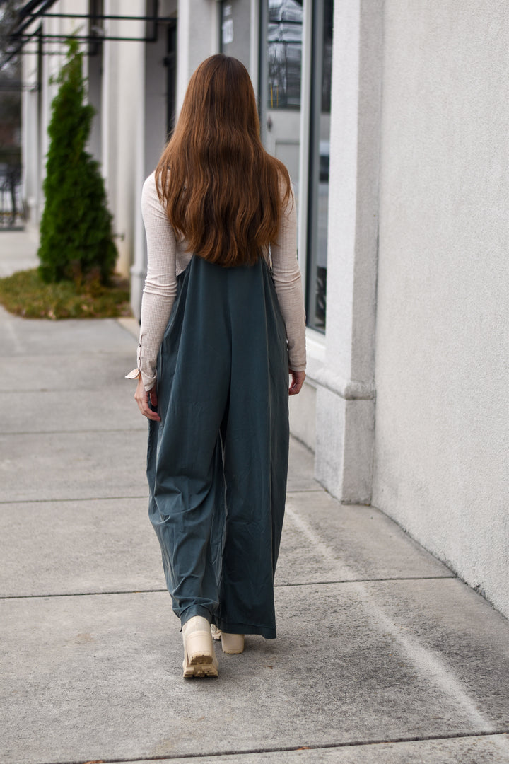 Mineral Washed Jumpsuit