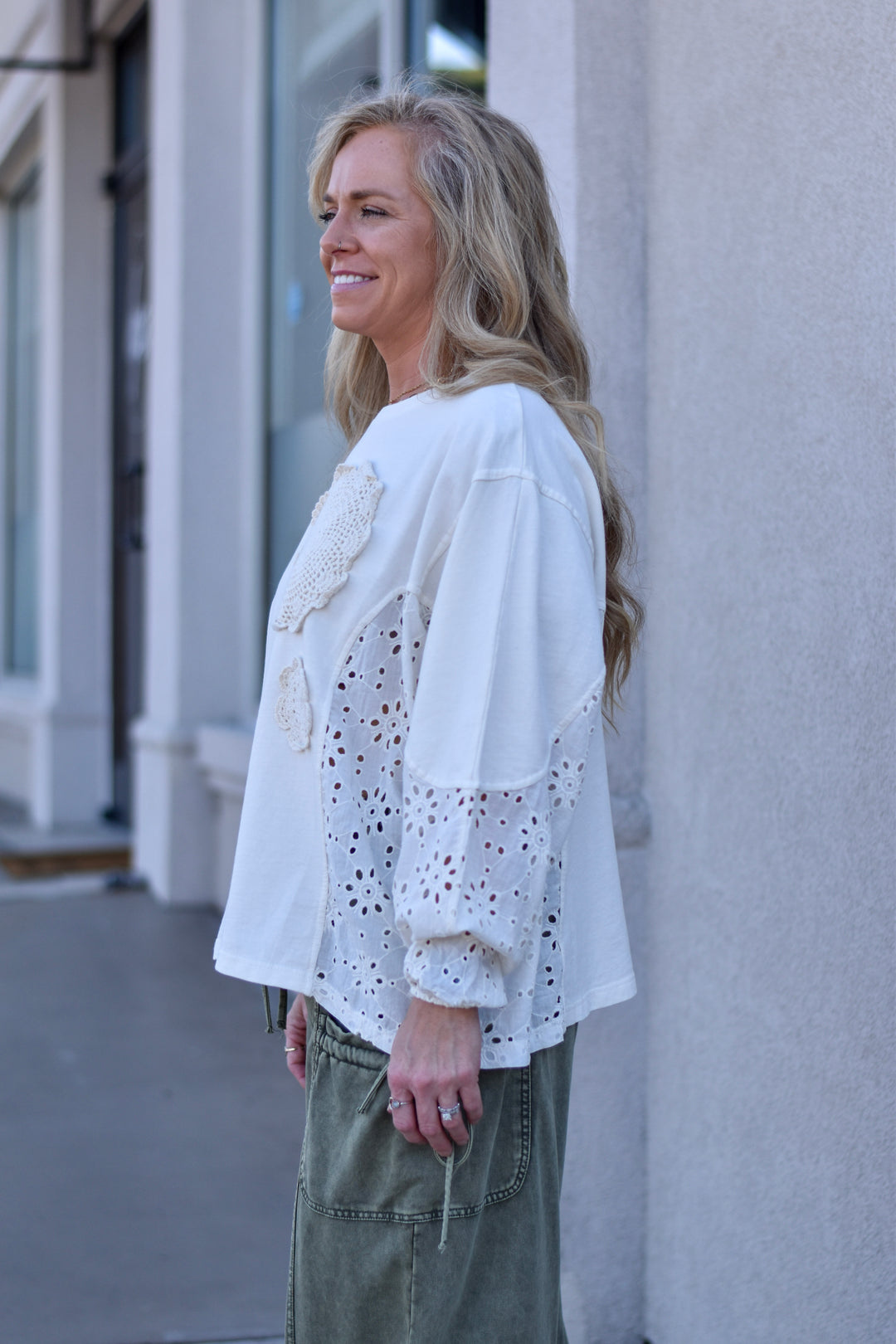 Boho Patchwork Crochet Top