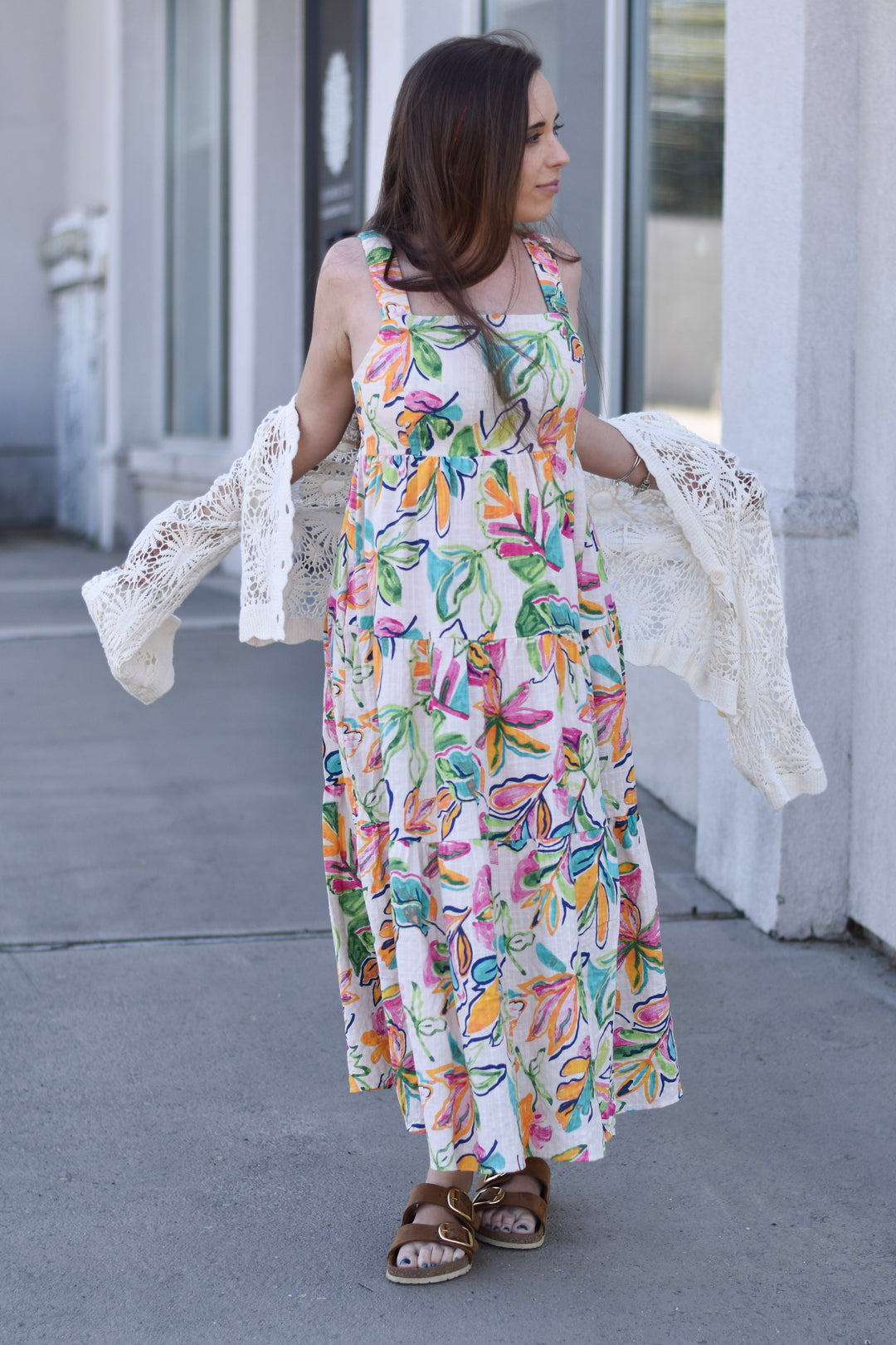 Blooming Leaf Dress