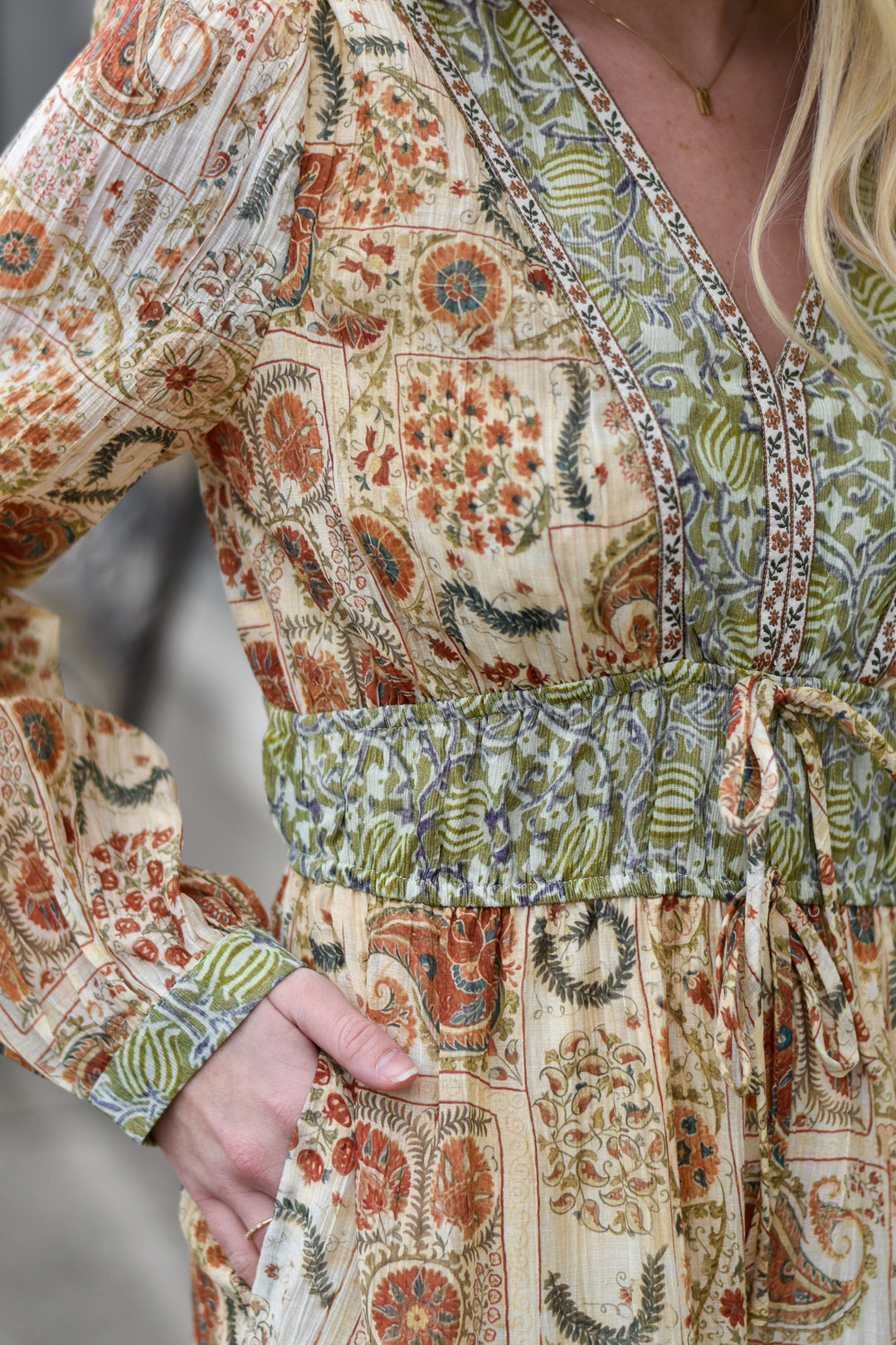 Sundown Ruffle Dress