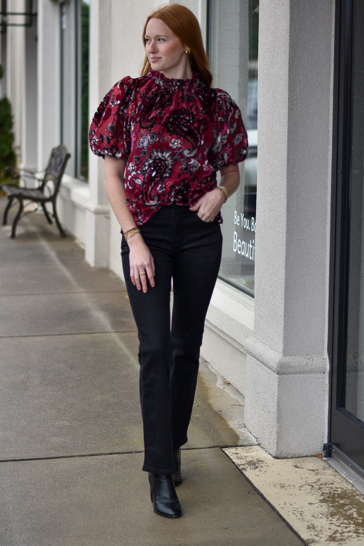 Vervet Mid-Rise Bootcut Jeans