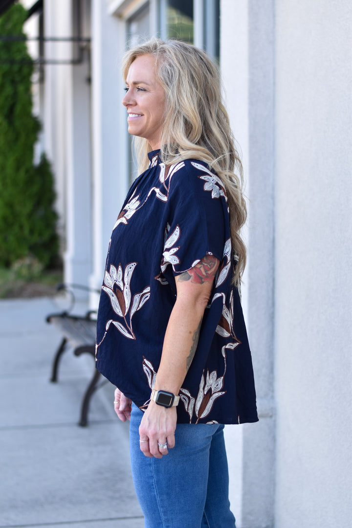 Umgee Boho Moonflower Top