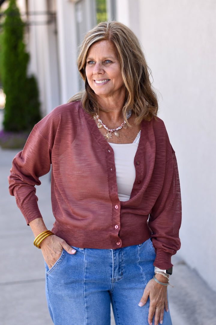 Featherlight Knit Cardigan