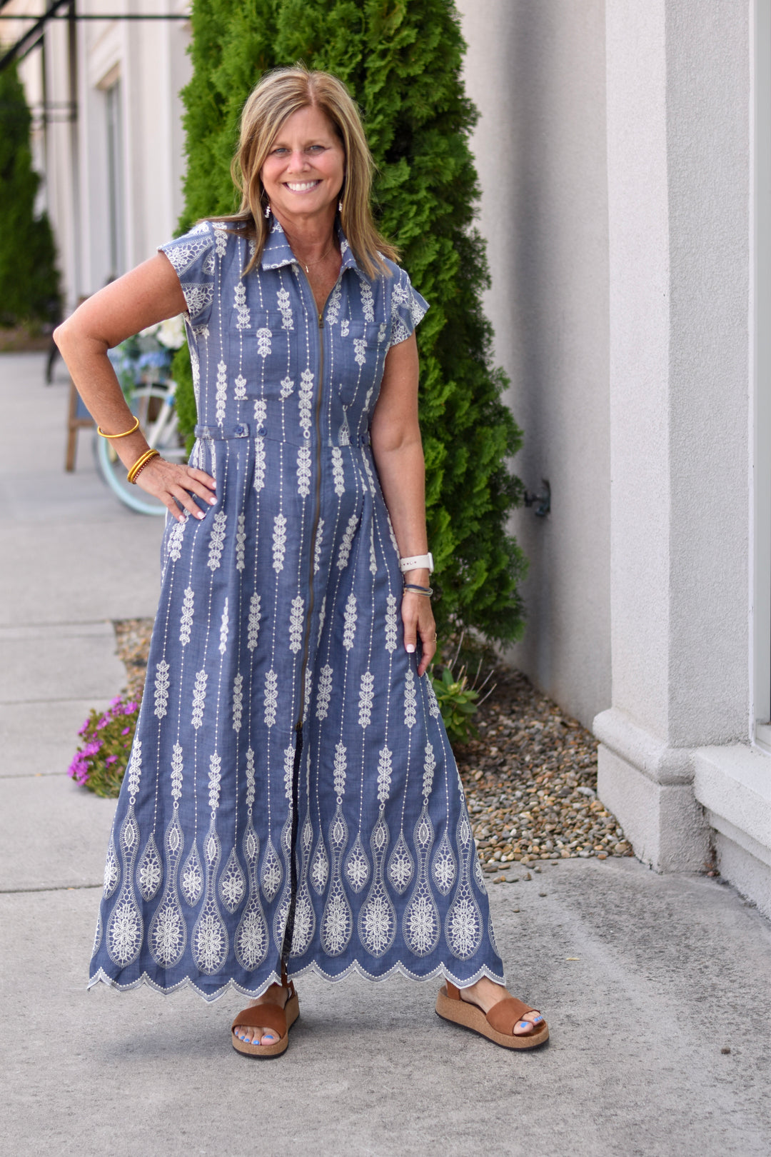 Stitched to Perfection Maxi Dress