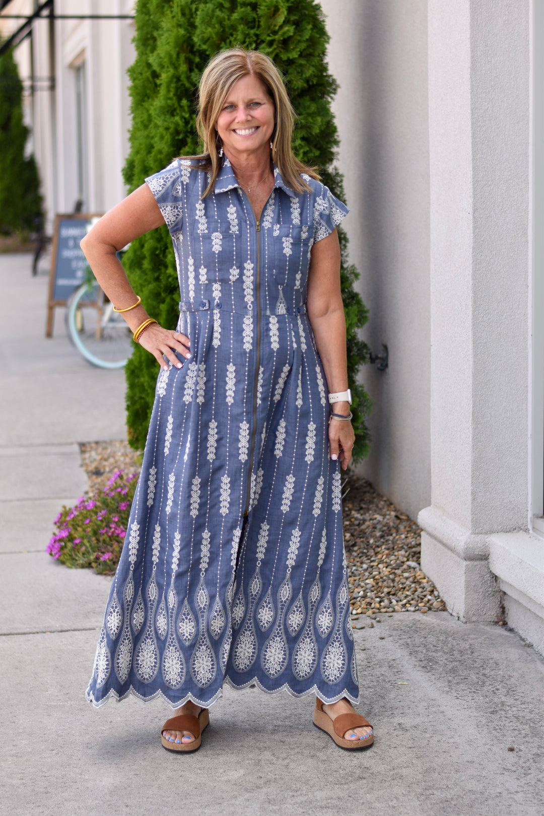 Stitched to Perfection Maxi Dress