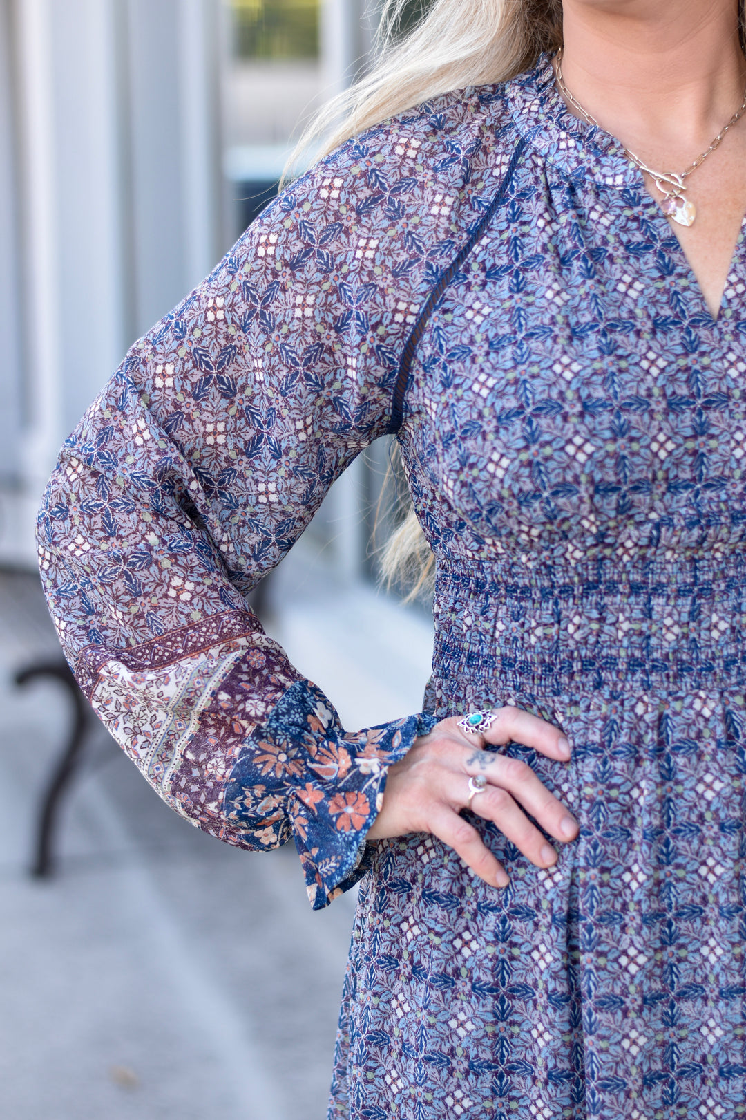 Boho Dreamscape Midi Dress