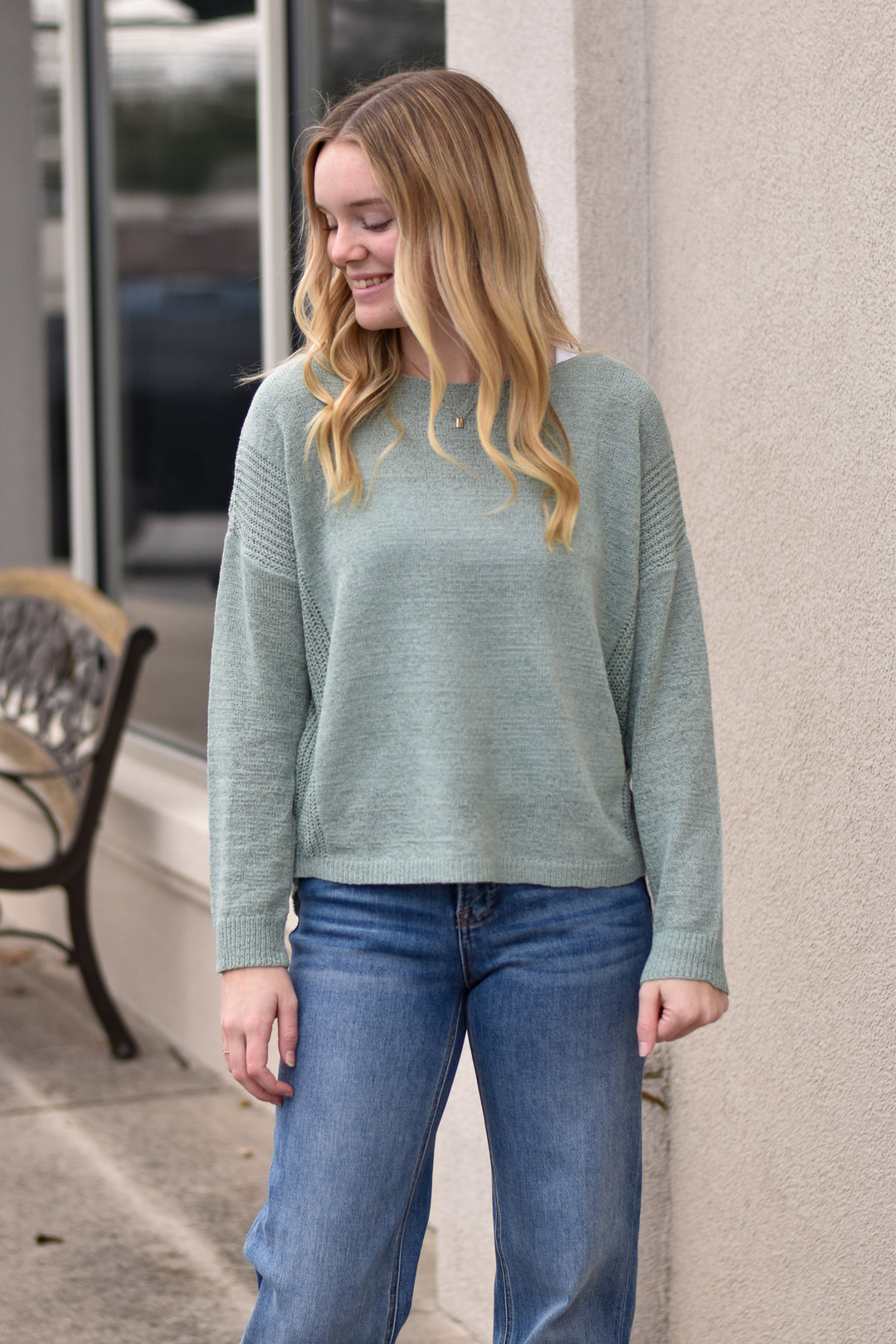 Easy Tide Boatneck Sweater