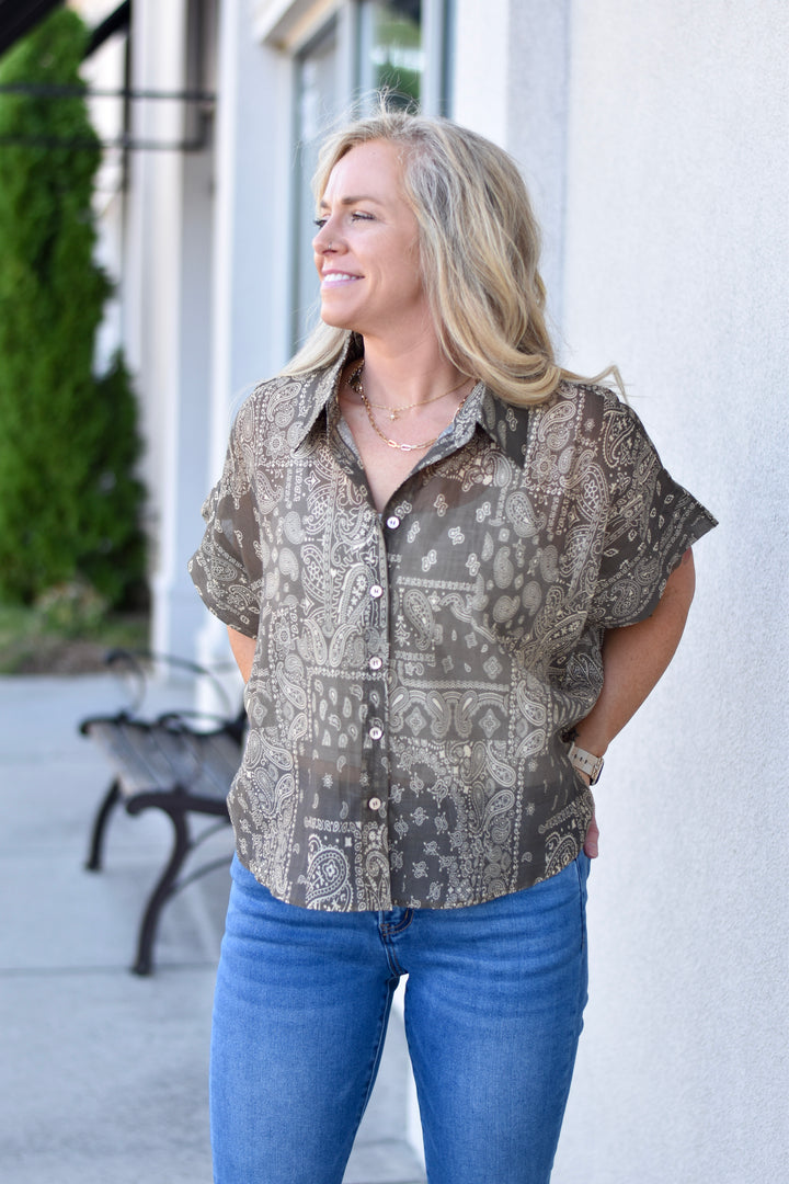 Anna Bandana Top