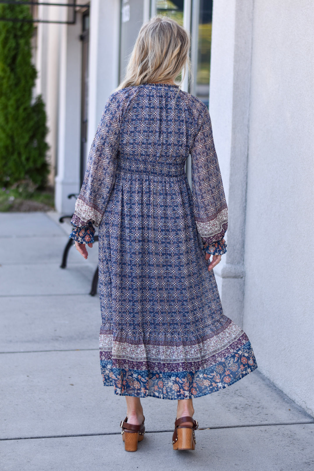 Boho Dreamscape Midi Dress