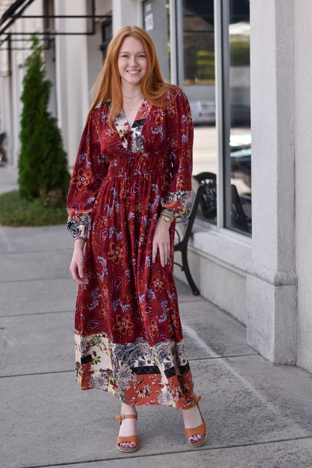 Jordan Boho Maxi Dress